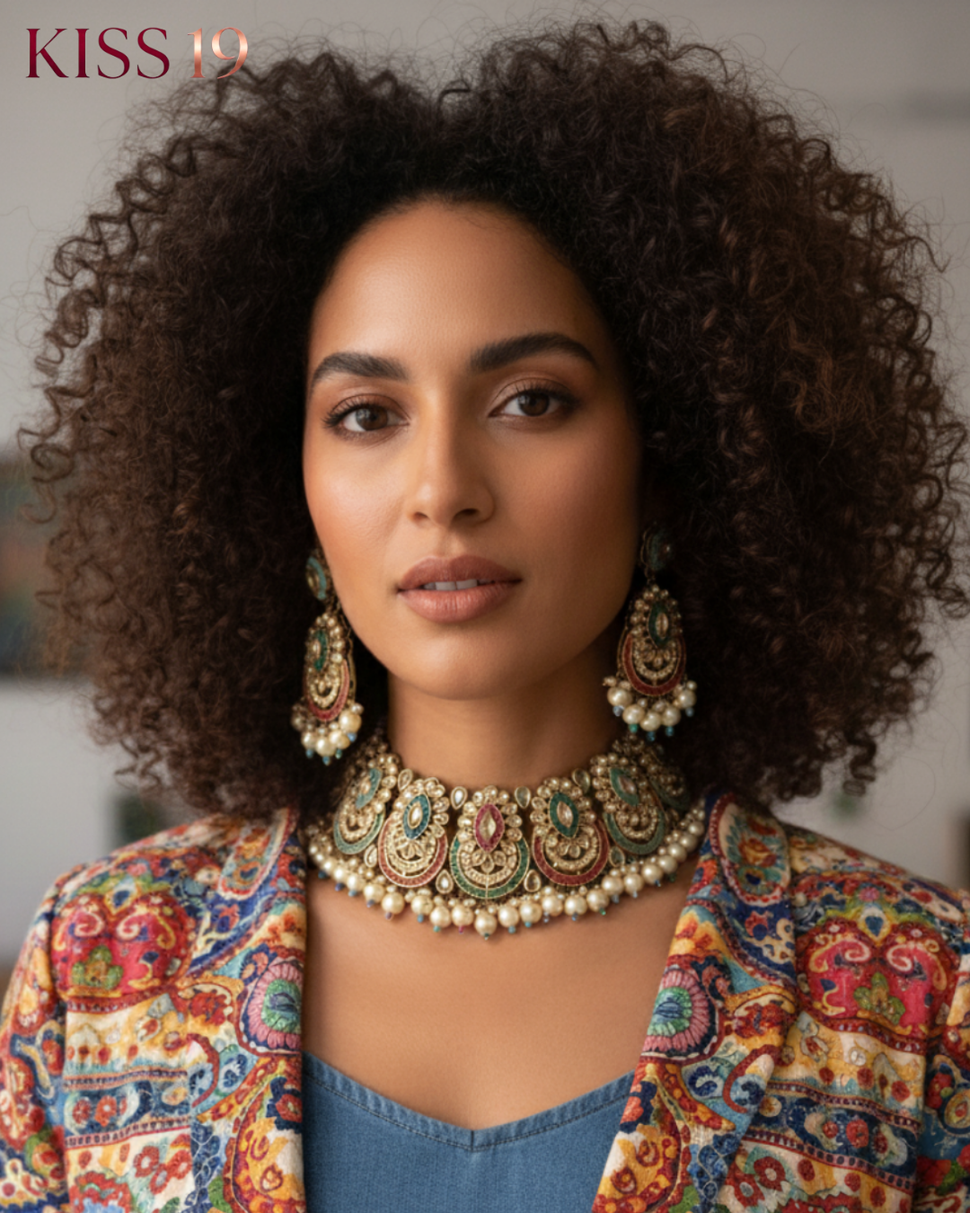 The Mayfair Heritage Jewel Choker and Earring Set
